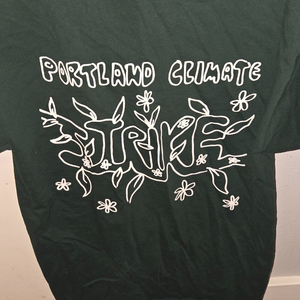 Portland Climate Strike graphic tee